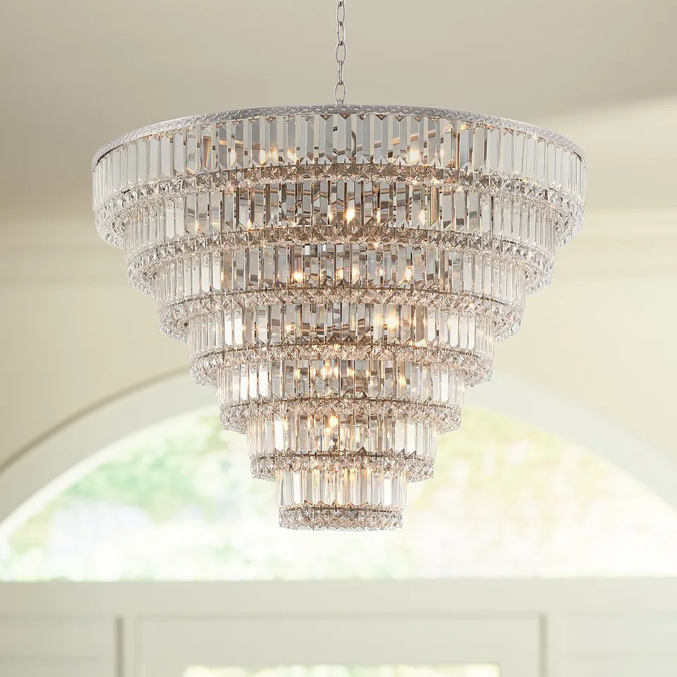 Possini Euro Magnificence 32 3/4" 29-Light Crystal Chandelier
