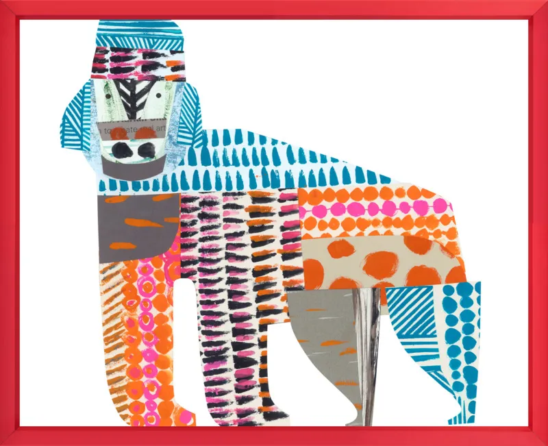 gorilla by Clare Youngs for Artfully Walls