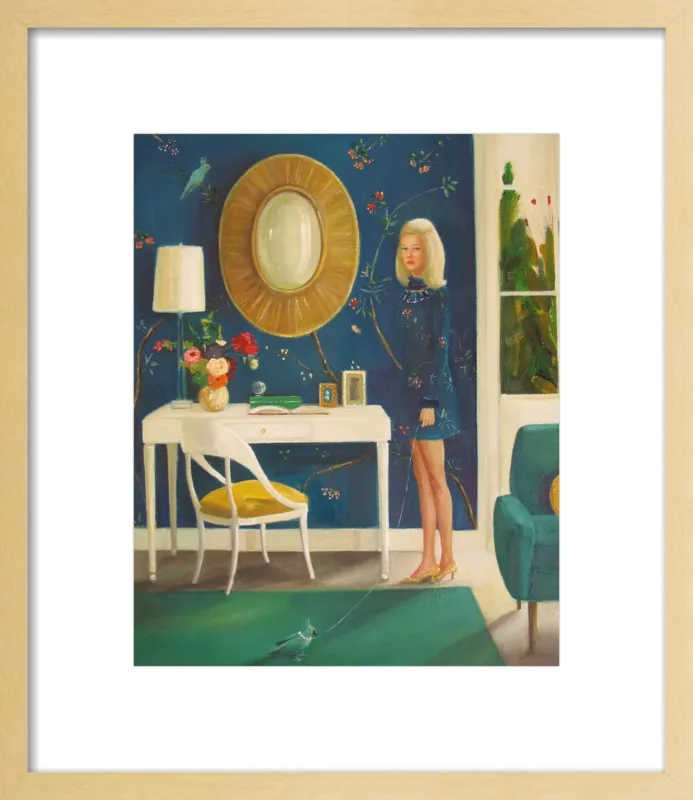 The Invisible Nature of Tansy Fairchild by Janet Hill for Artfully Walls