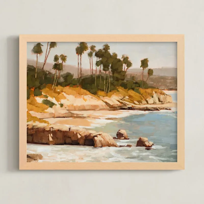 Sunlit Shores Limited Edition Fine Art Print