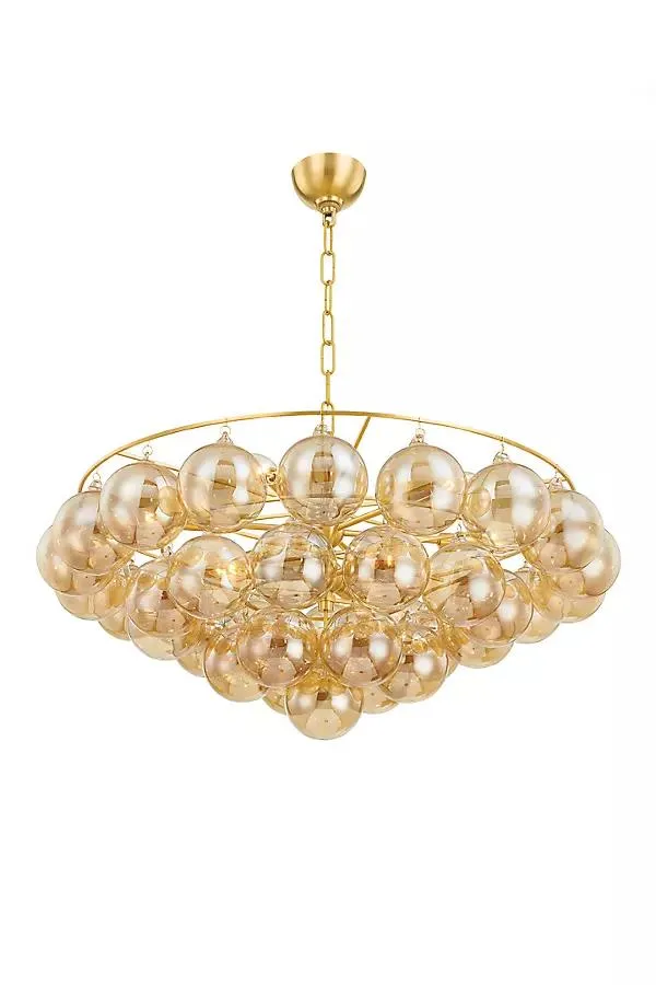 Mitzi Mimi Aged Brass Chandelier