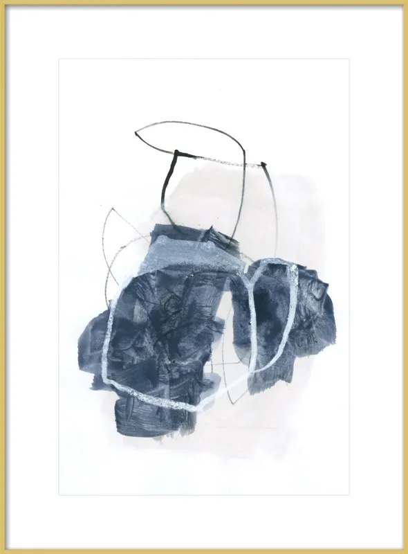 line & shape studies 02 by Iris Lehnhardt for Artfully Walls