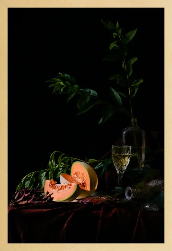 Cantaloupe by Dustin Halleck for Artfully Walls