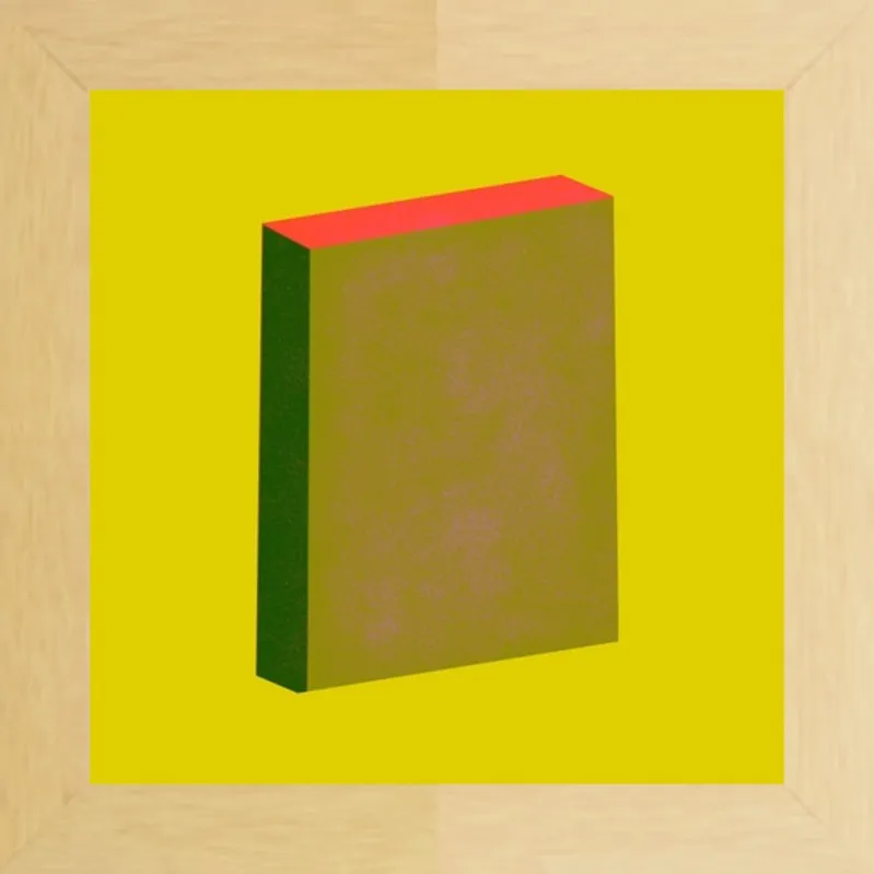 Color Books 4, Olive, Forest, Hot Red & Pear Green by Jessica Poundstone for Artfully Walls