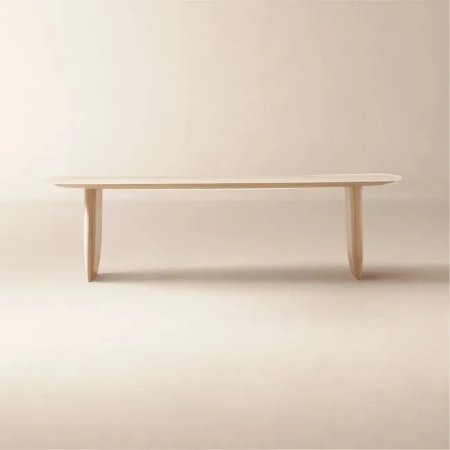 Convivio 108" Bleached Oak Dining Table by goop
