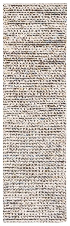Safavieh Hand Woven Area Rug, NAT620D, Ivory/Multi, 2'-3" X 22'
