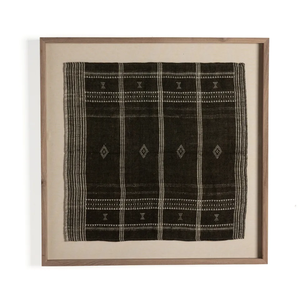 Bhujodi Textile 1 - Black