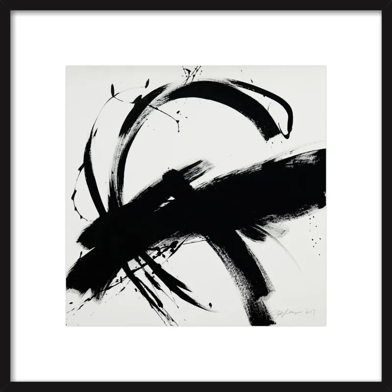 B + W #1 by Jill Sykes for Artfully Walls
