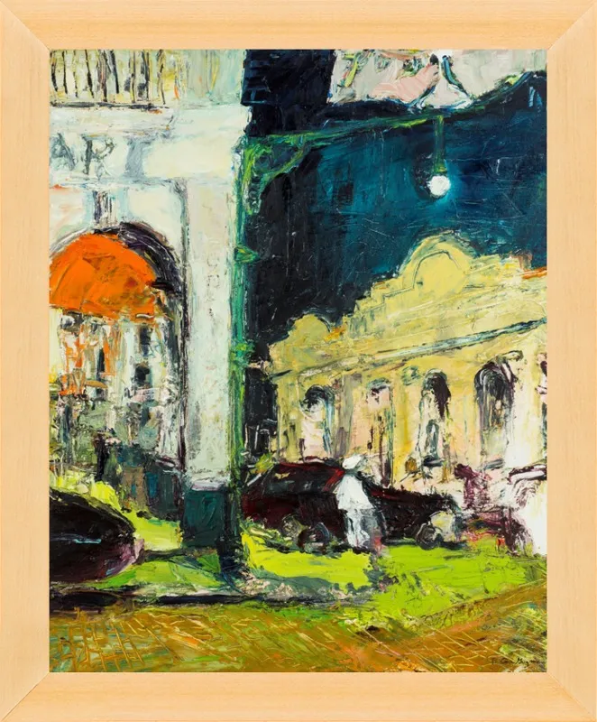 La Vida Cuba Street Corner near Sloppy Joe Bar in Old Havana by Ana Guzman for Artfully Walls