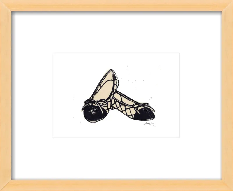 Chanel Ballet Flats by Anna See for Artfully Walls