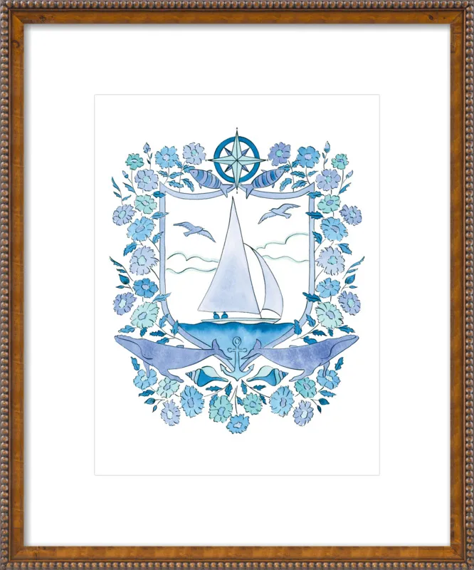 Setting Sail by Rachel Rogers for Artfully Walls