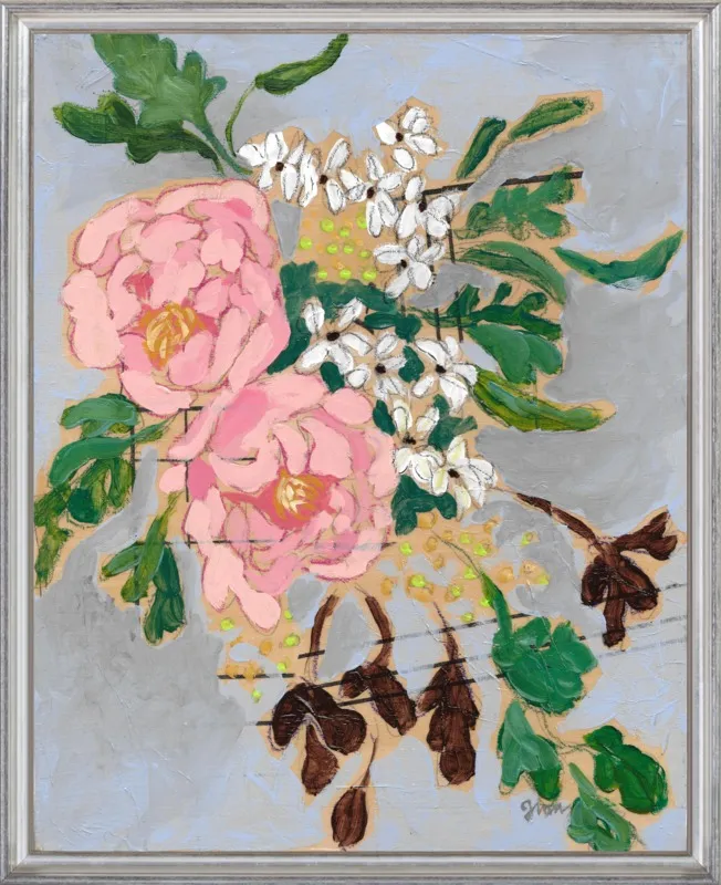 A Bouquet for Susanna by Jennifer Allevato for Artfully Walls