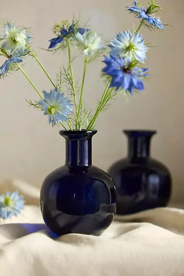 Colorful Glass Bud Vase