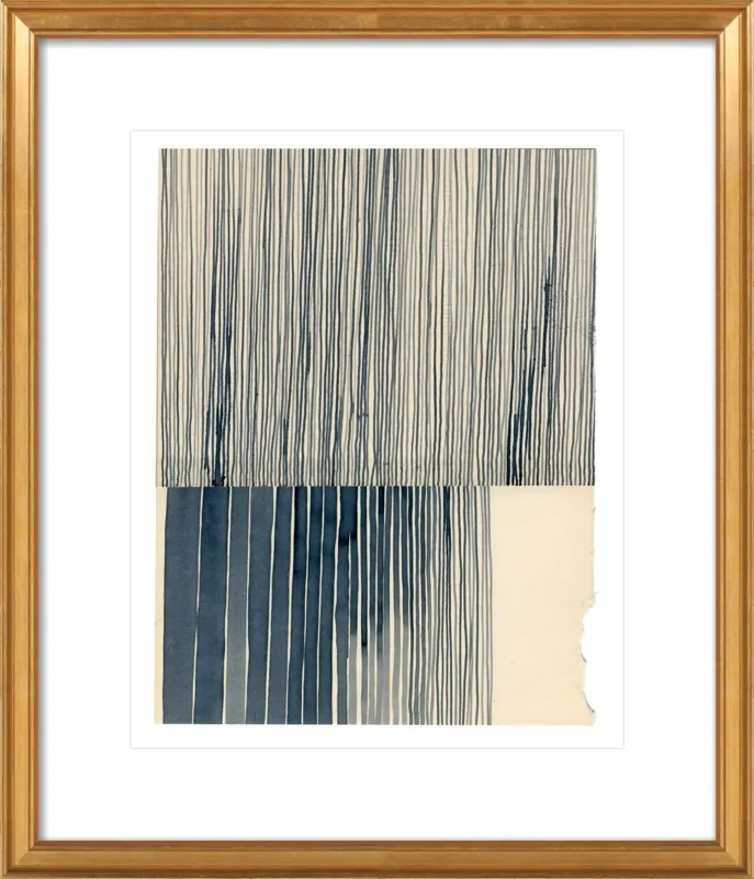 Not a Circle (Payne's Grey 1) by Kate Castelli for Artfully Walls