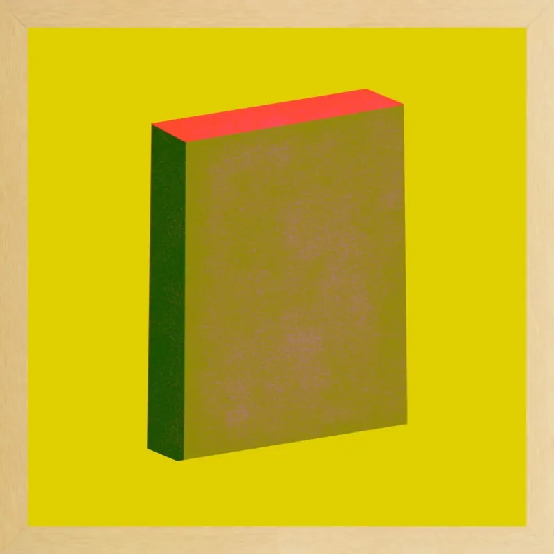 Color Books 4, Olive, Forest, Hot Red & Pear Green by Jessica Poundstone for Artfully Walls