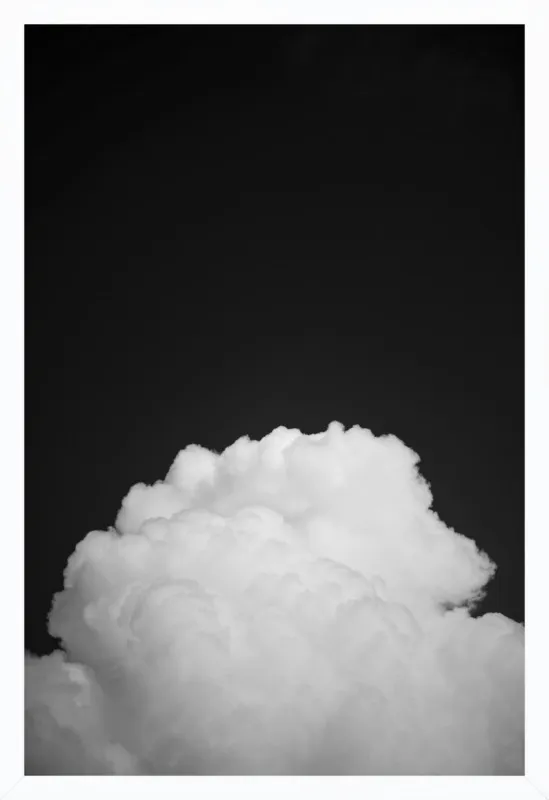 Black Clouds II by Tal Paz-Fridman for Artfully Walls