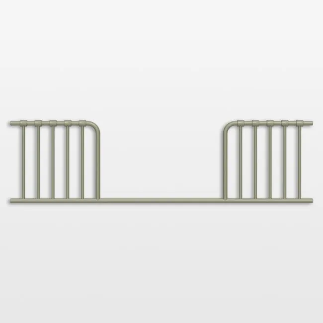 Namesake Abigail-Winston Heirloom Sage Iron Toddler Bed Rail