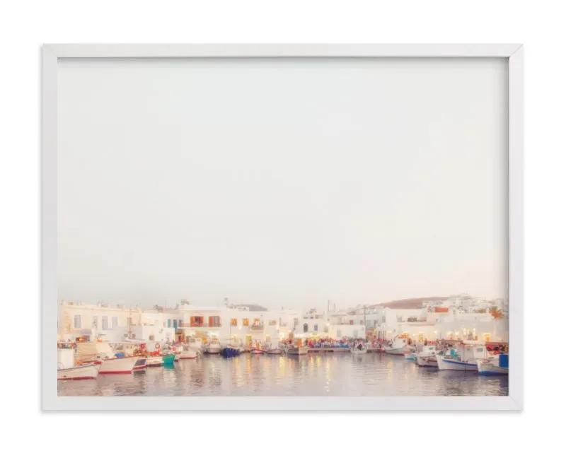 Evening In Greece Limited Edition Fine Art Print