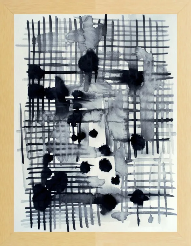 crosshatch by Kelly Witmer for Artfully Walls