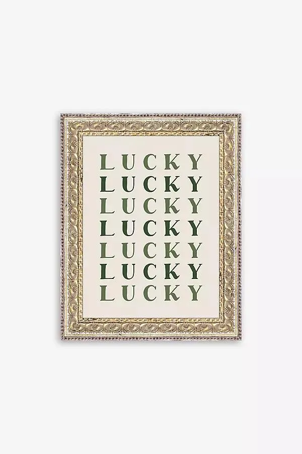 Lucky Lucky Lucky Wall Art