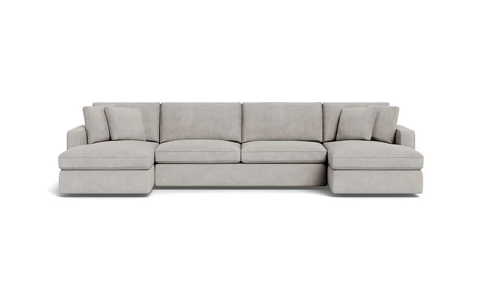 James 3-Piece 4-Seat U Chaise Sectional