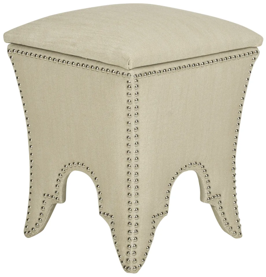Deidra Ottoman - Beige