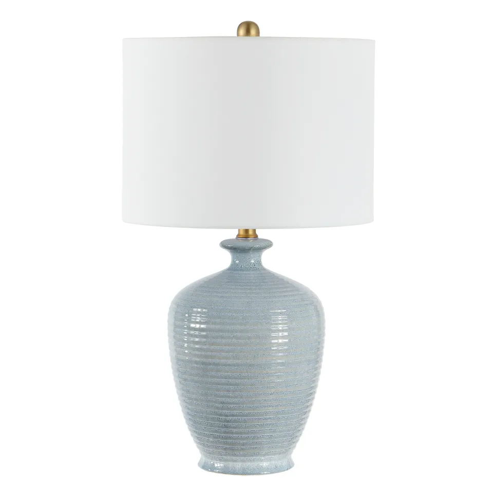Hanron 26" Table Lamp - Blue