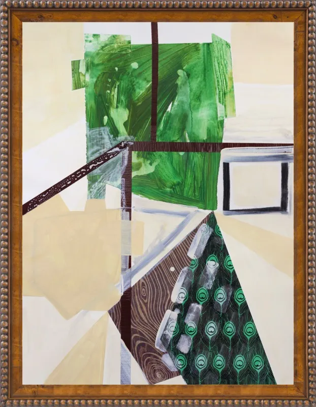 Abstract Study (trail map) by Pamela Staker for Artfully Walls