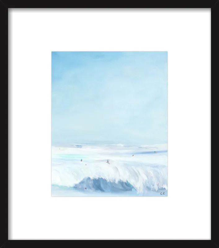 Wave Riders  by Caroline Chriss  for Artfully Walls