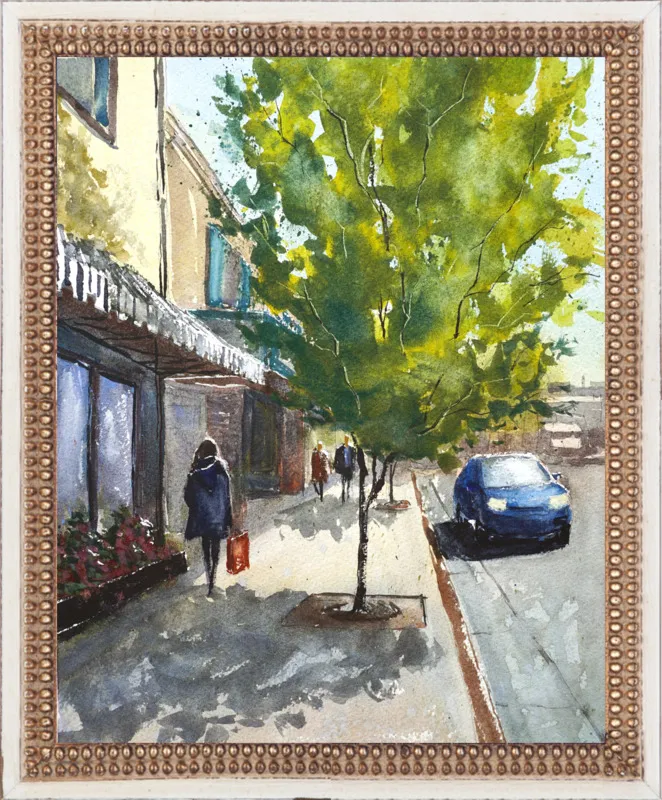 Shops in Laguna by Lauren Dusing for Artfully Walls