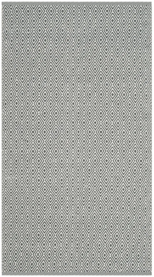 Arlo Home Hand Woven Area Rug, MTK515C, Ivory/Grey,  3' X 5'