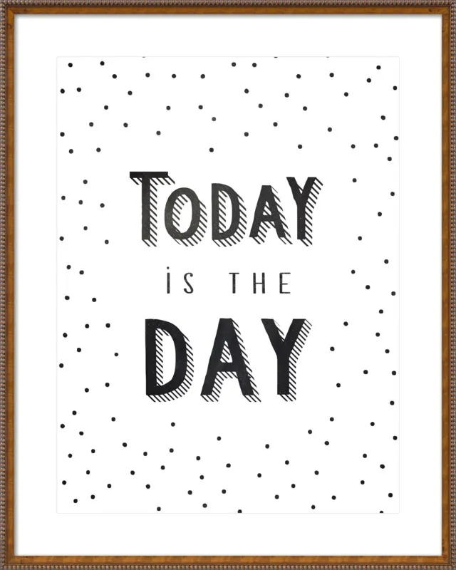 Today is the day by Lonneke de Roos - Kind of Style for Artfully Walls