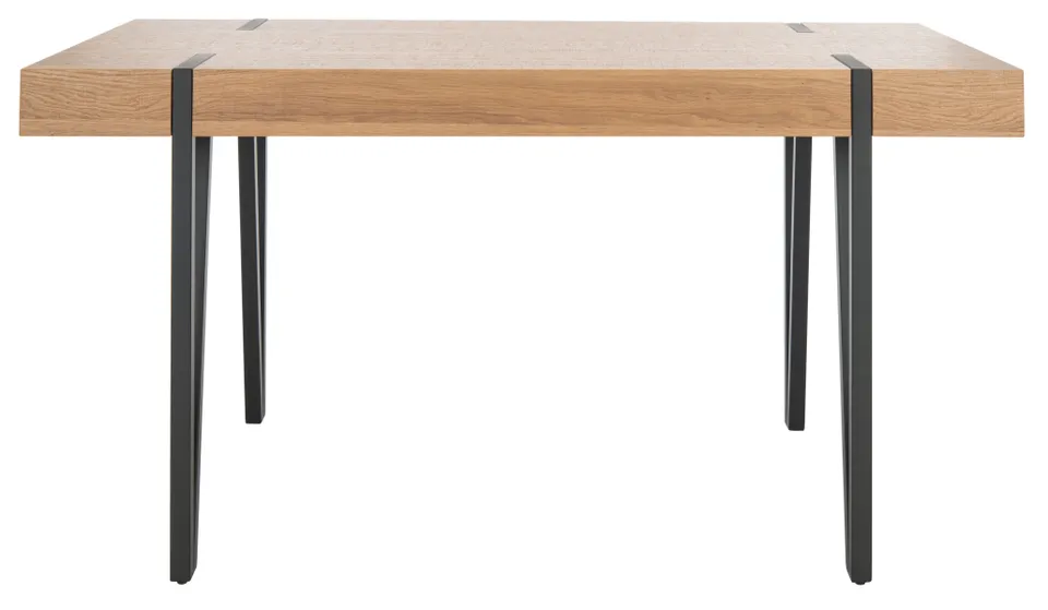 Alyssa Dining Table - Natural / Black