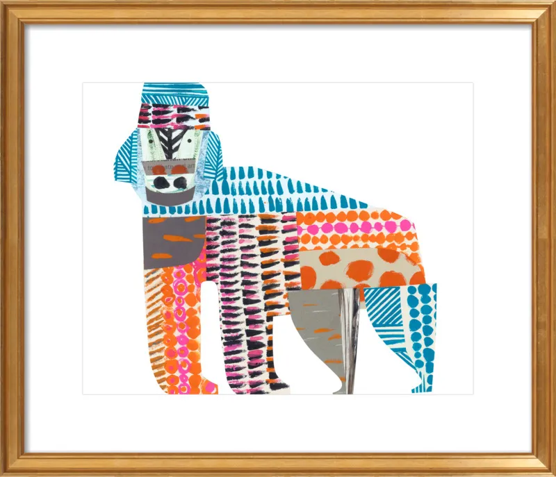gorilla by Clare Youngs for Artfully Walls