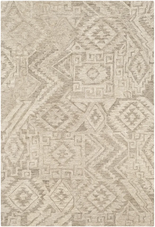 Newcastle Brown Indoor 9' x 12' Handmade Rug