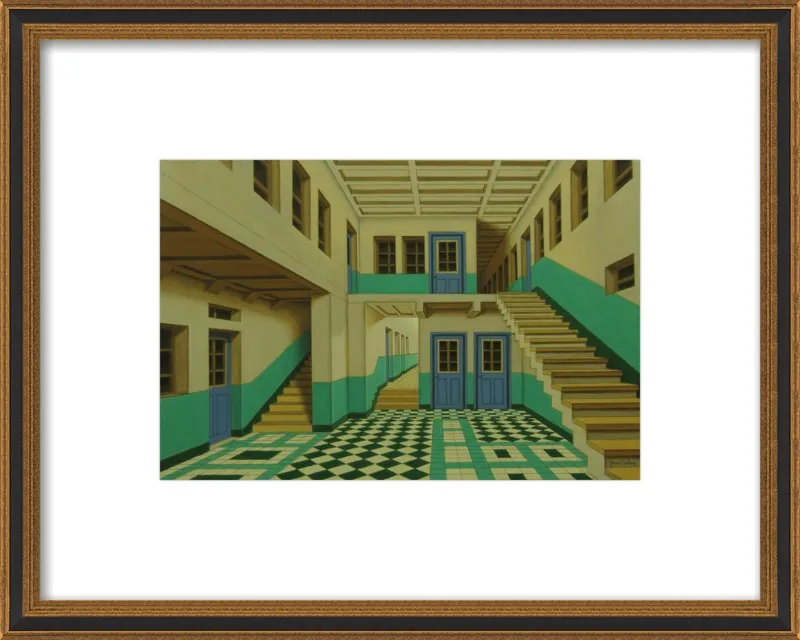 Interior 3 by Yacov Gabay for Artfully Walls