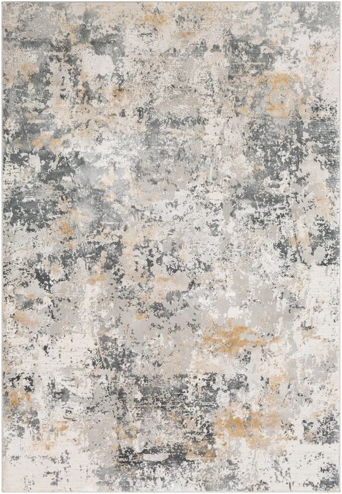 Aisha Beige Indoor 12' x 15' Machine Woven Rug