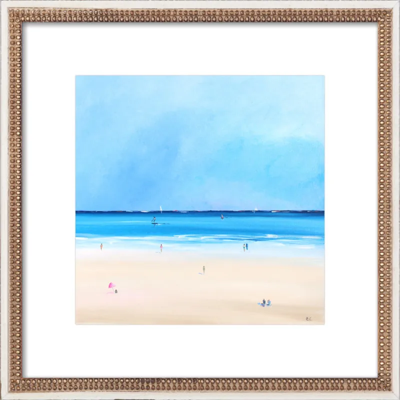Smooth Ocean Sale by Caroline Chriss  for Artfully Walls
