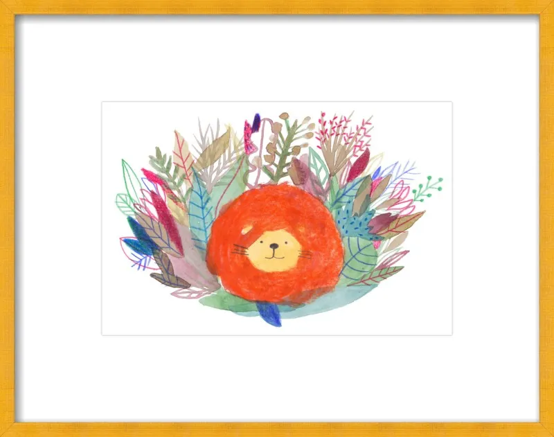 Lion by Marion Barraud for Artfully Walls
