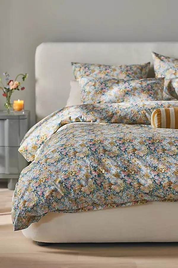 100% Organic Cotton Printed Percale Duvet Collection