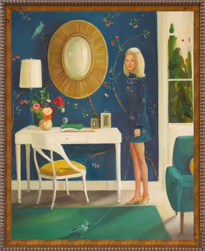 The Invisible Nature of Tansy Fairchild by Janet Hill for Artfully Walls