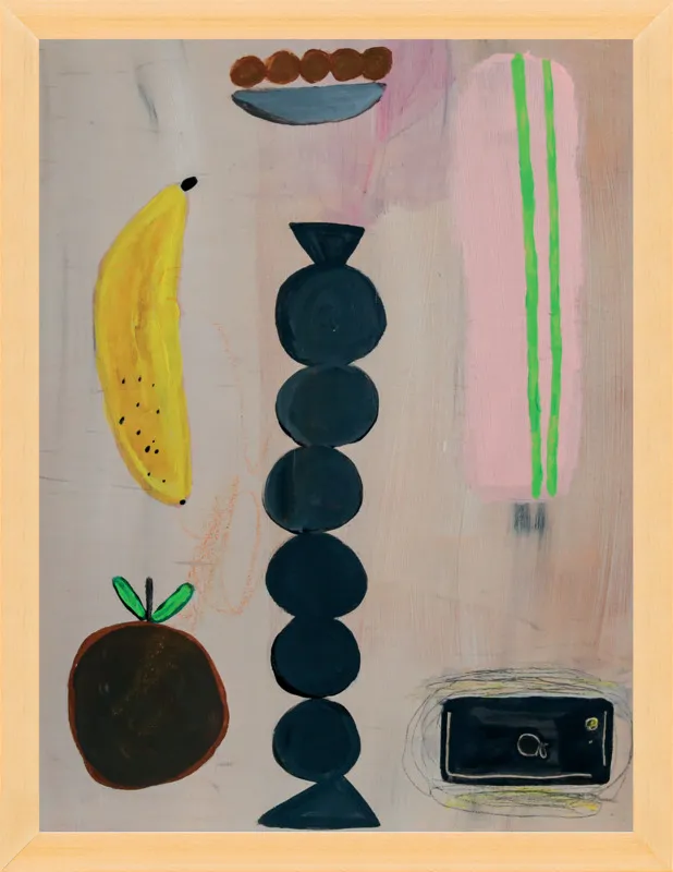 Still life with a phone vibration by Agata Królak for Artfully Walls