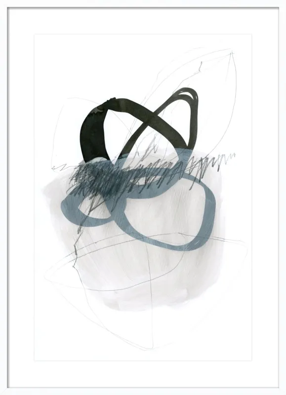 line & shape studies 01 by Iris Lehnhardt for Artfully Walls