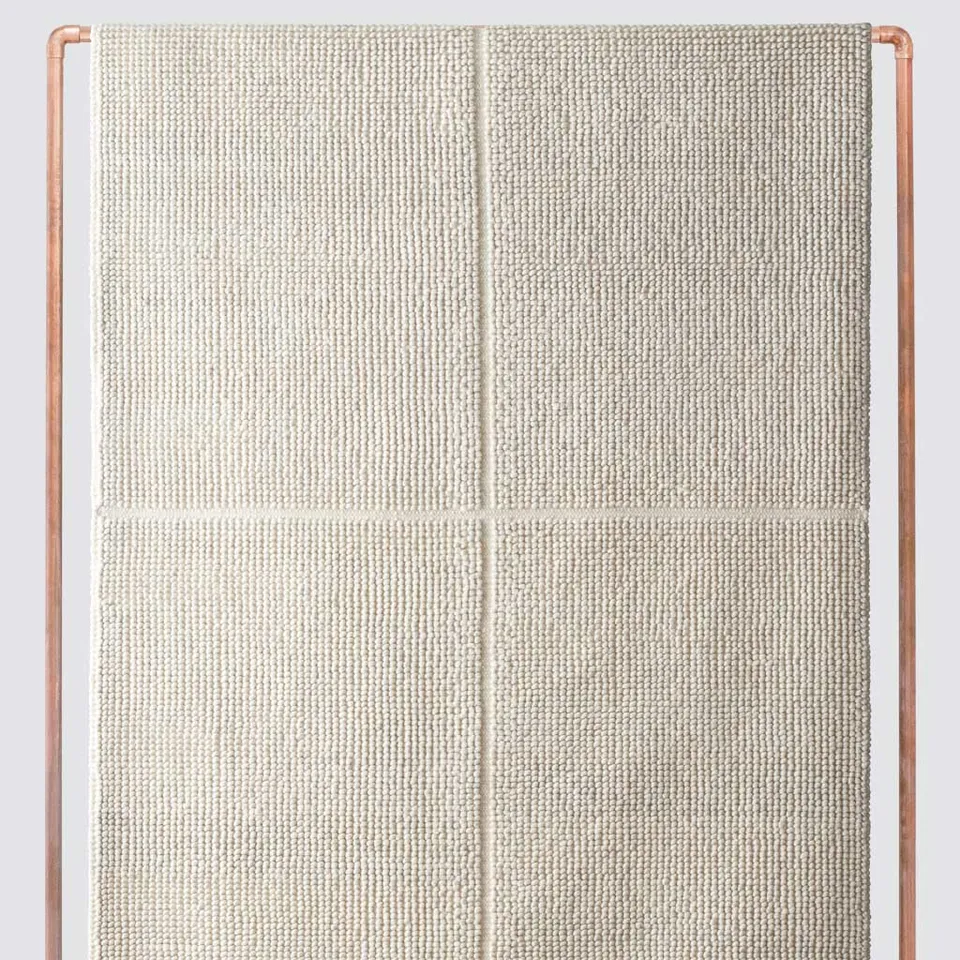 The Citizenry Samir Handwoven Area Rug | 6' x 9' | Ecru