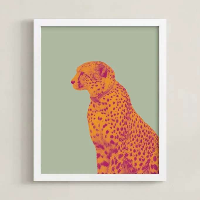 The Pink Cat Limited Edition Fine Art Print