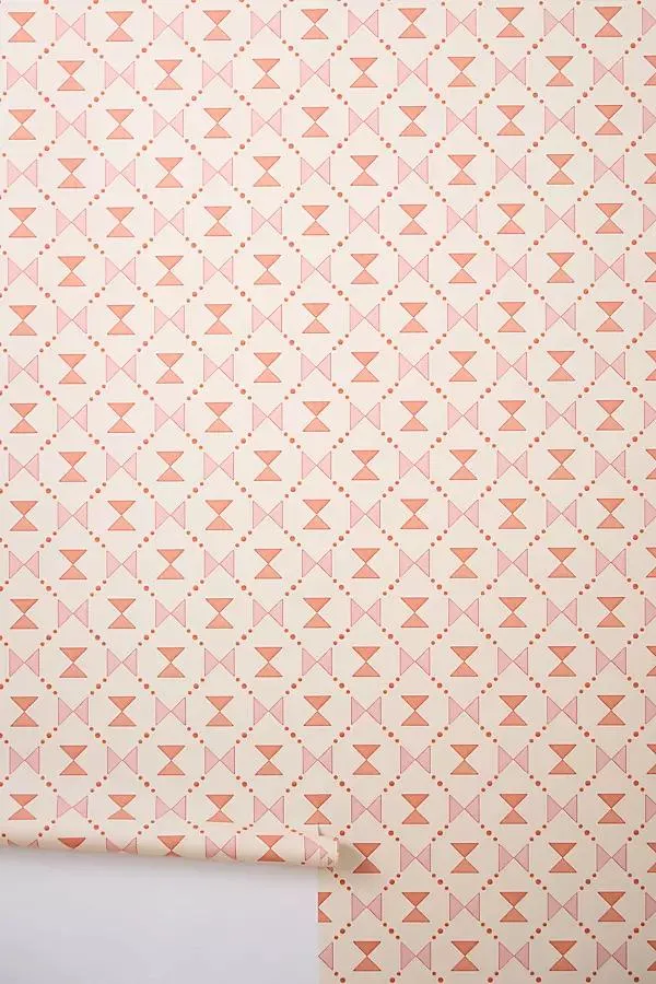 Cottage Cloth Geometric Wallpaper