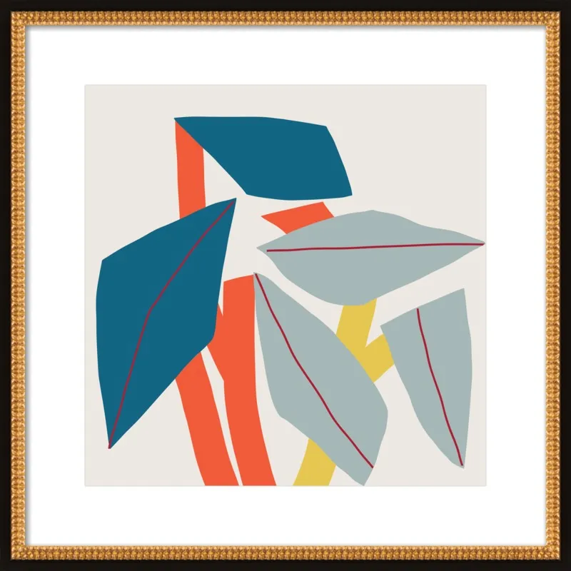 Colourful leaves by Jessica Nielsen for Artfully Walls