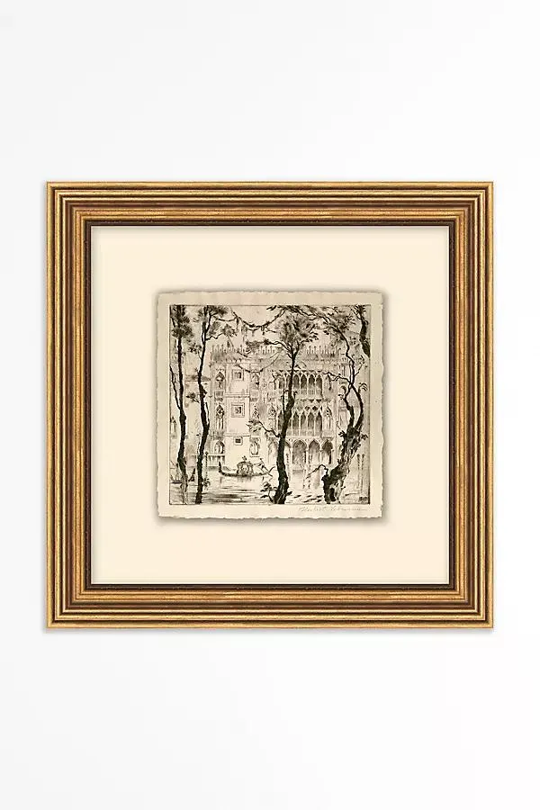 Venice Sketch Architecture Wall Art