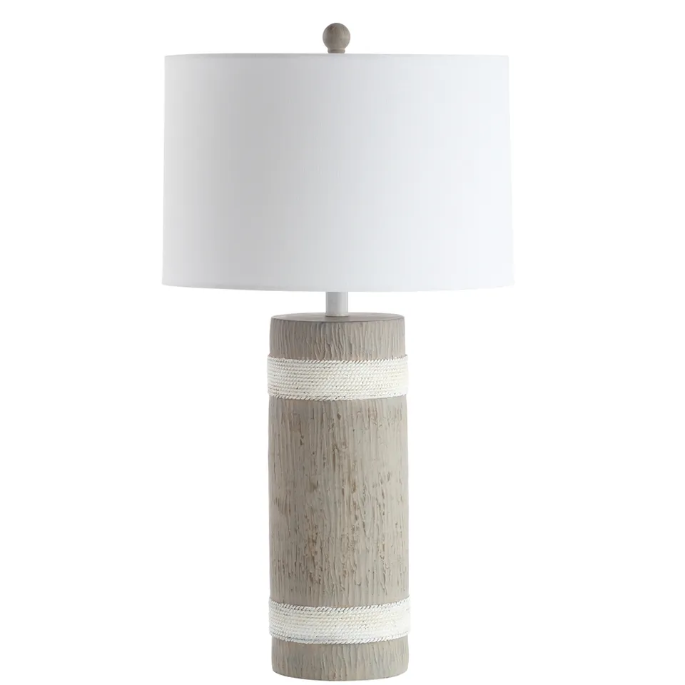 Brixton Table Lamp, Set Of 2 - Brown / White
