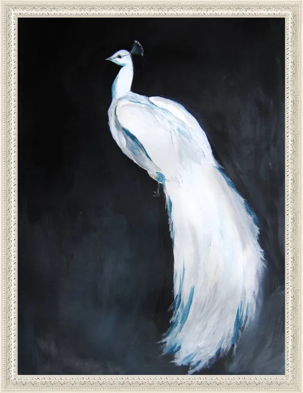 White Peacock II by Christine Lindstrom for Artfully Walls
